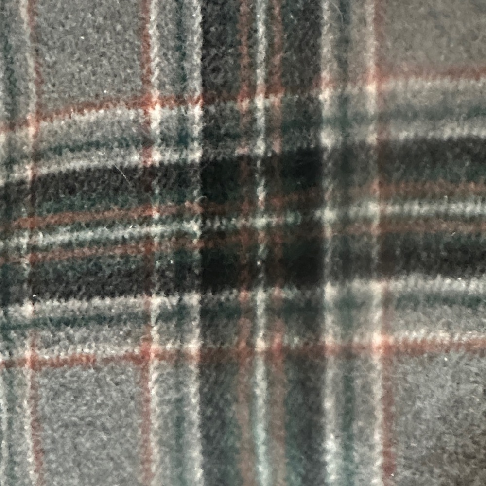 Plaid Crossbody Bag - Black and Gray - Picture 5 of 7
